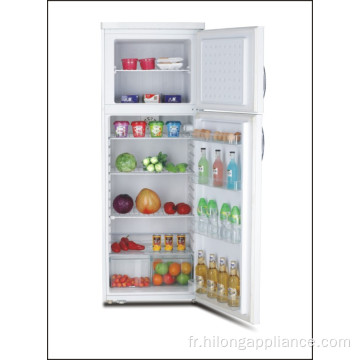 Réfrigérateur coloré à double porte 350L